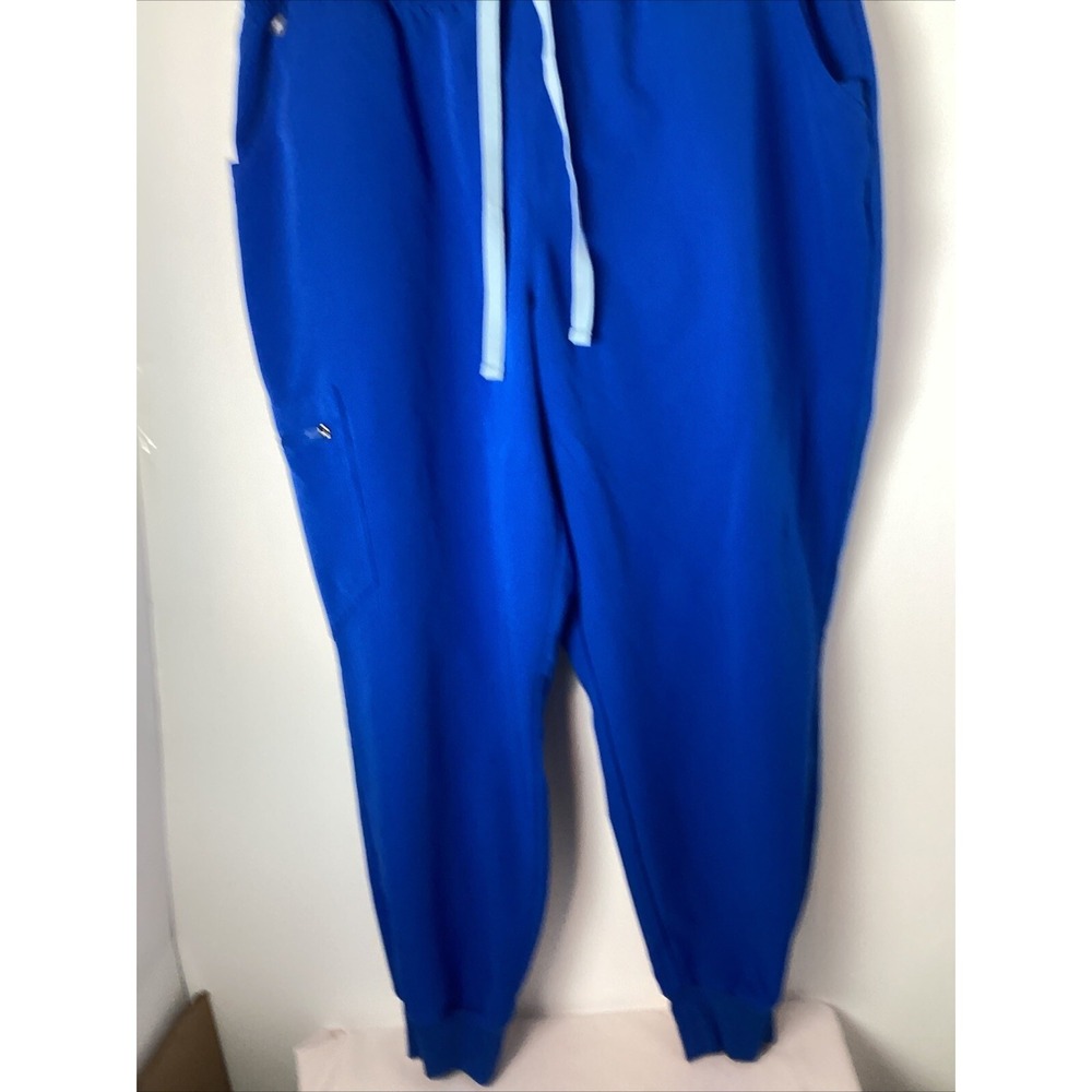 Figs Technical Collection Set Women's Size XXL Top Royal Blue Jogger Pants XXL-P - Picture 7 of 12